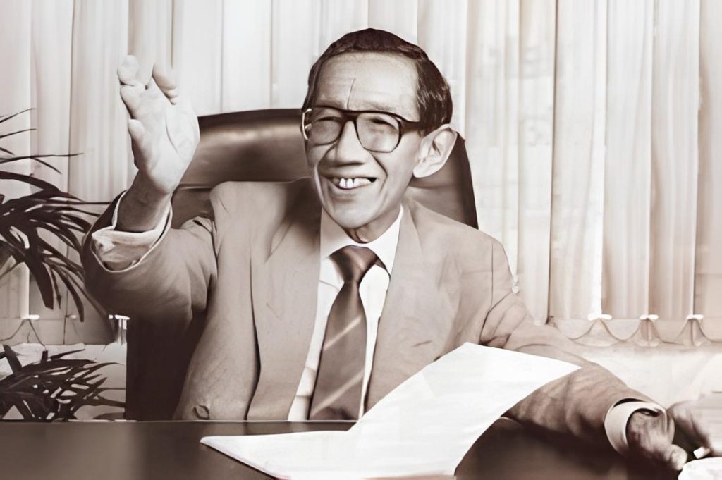 Foto Prof.Dr.Sumitro Djohadikusumo Ayah dari Prabowo Subianto oleh SINDOnews.com