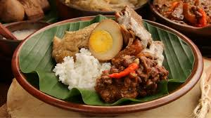 Foto gudeg makanan khas dari Yogyakarta: Pondok Es Cendol