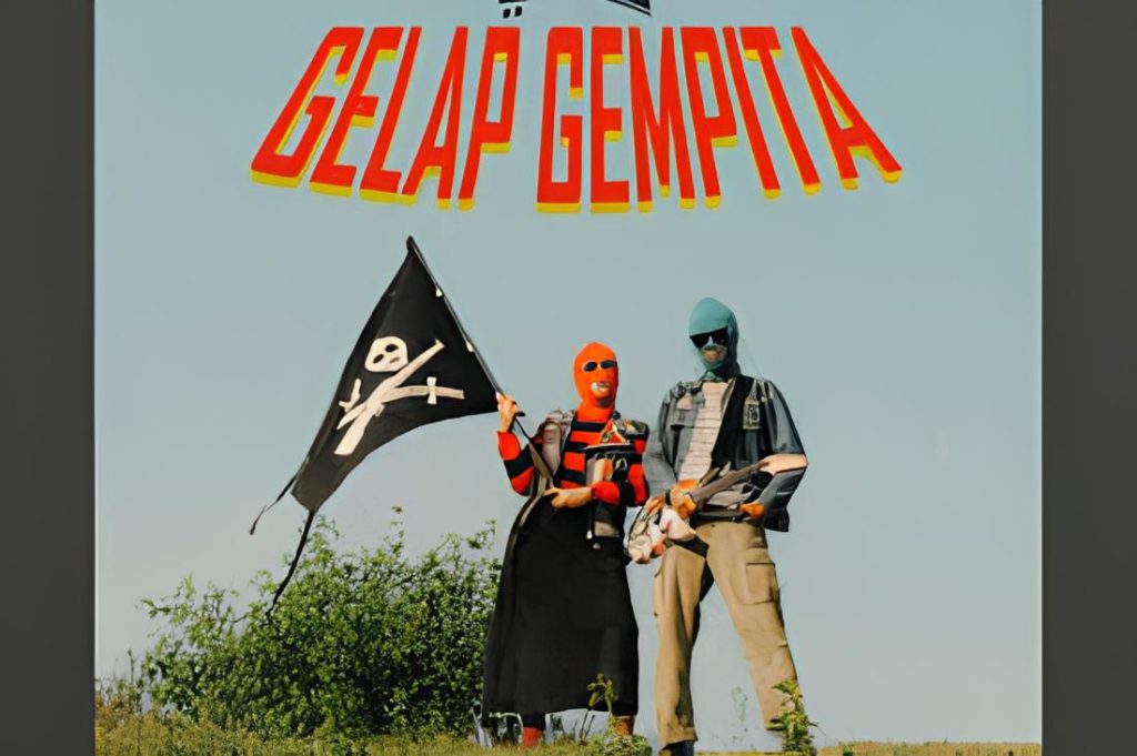 Foto grup musik Sukatani yang bikin liriknya berupa kritik kepada kepolisian jadi viral oleh Kompas.com