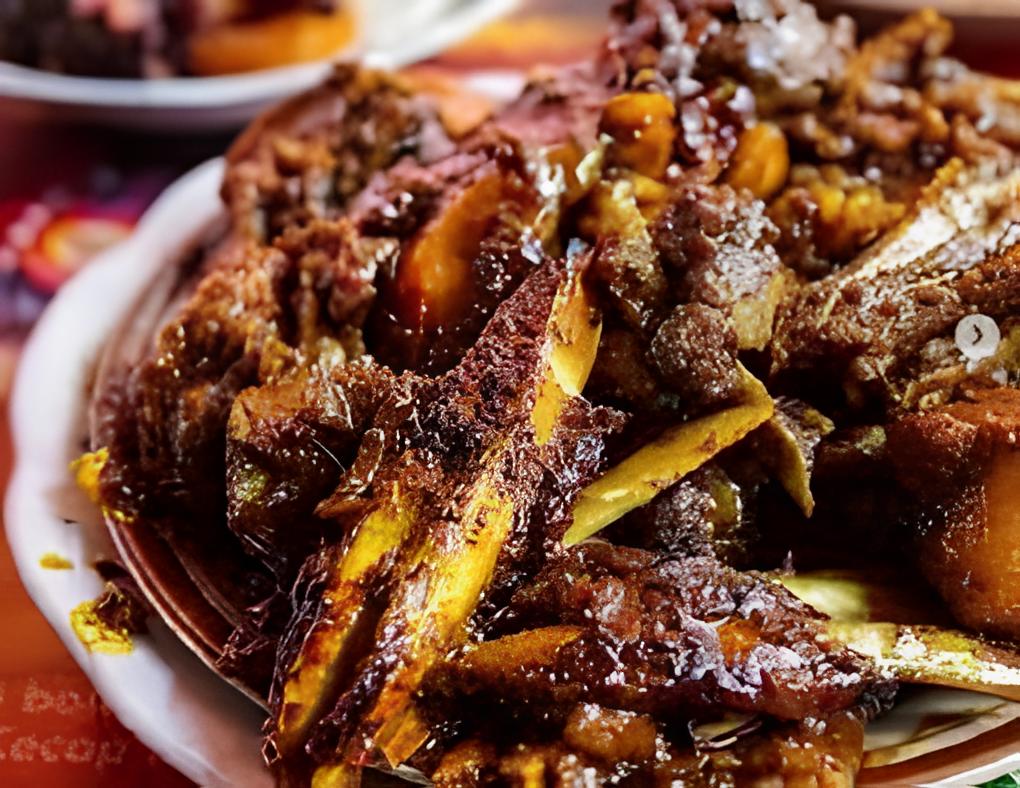 Foto tengkleng rica Pak Manto sebagai kuliner khas Kota Solo oleh Espos.id