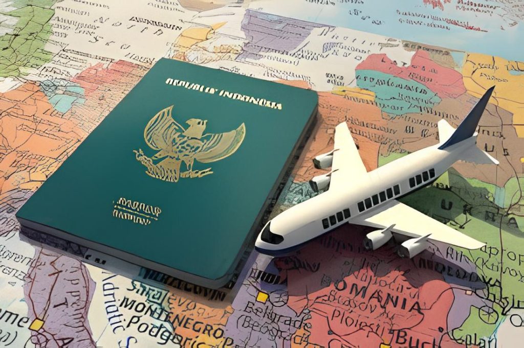 Foto paspor Indonesia yang berada di peringkat ke-6 di ASEAN oleh Travel Kompas