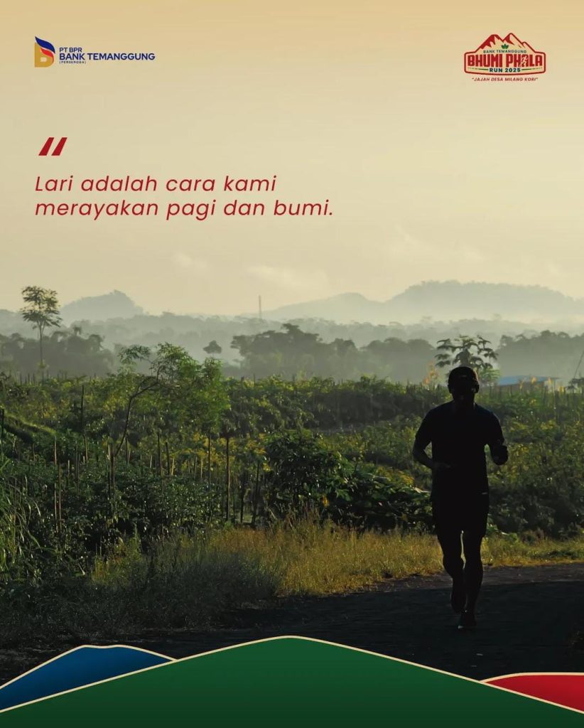 Foto event Bhumi Pala Run 2025 di temanggung oleh Instagram @bhumipalarun